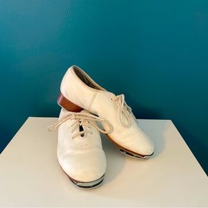 Stevens Stompers White Clogging Shoes Size 4.5 Pre-Owned Great Condition